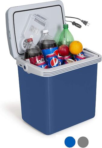 Electric cooleK-Box Electric Cooler and Warmer for Car and Home - 34 Quart (32 Liter) - Dual 110V AC House and 12V DC Vehicle Plugs in Saudi Arabia