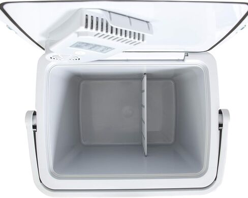 Electric cooleK-Box Electric Cooler and Warmer for Car and Home - 34 Quart (32 Liter) - Dual 110V AC House and 12V DC Vehicle Plugs in Saudi Arabia