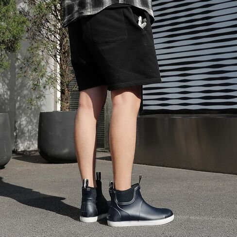 حذاء سطح السفينة HSBDNZQ للرجال ، أحذية المطر in Kuwait