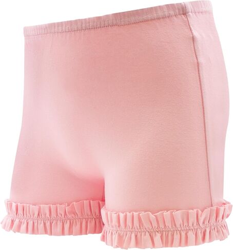 by Wee Ones Modesty Cartwheel Shorts in Toddler, Girl, and Pre-Teen Sizes, White, Navy, or Light Pink in Saudi Arabia