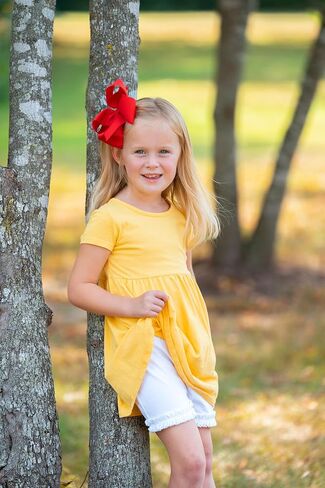 by Wee Ones Modesty Cartwheel Shorts in Toddler, Girl, and Pre-Teen Sizes, White, Navy, or Light Pink in Saudi Arabia