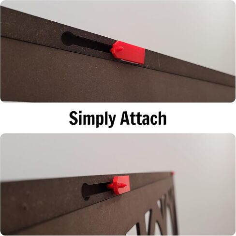 Picture Hanging Tools - Pack of 6 Tools - Use to Help Hang Pictures, Canvases & More - Use for Sawtooth, Double Sawtooth, Keyhole, Double Keyhole, Rings & More Hangers - Standard Set in Saudi Arabia