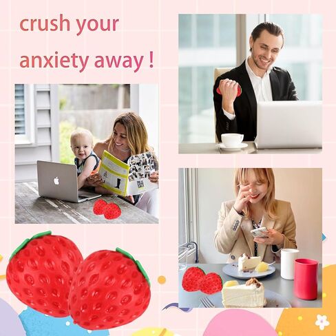 4 Pcs Dumpling Squishy Dumpling Stress Ball Squeezing Adult Stress Relief Toy Colorful Steamed Stuffed Bun for Birthday Gifts, Partied, Etc. in Kuwait