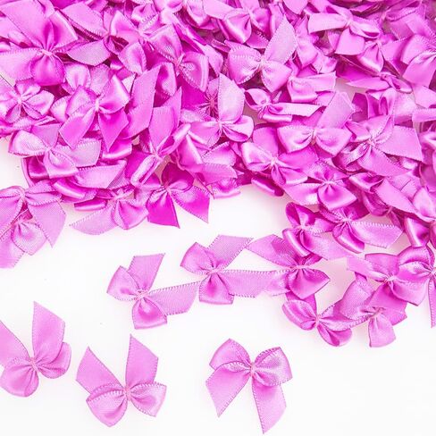 240pcs القوس الشريط المصغر ، BetterJonny 1in أصفر الشريط تويست أقواس التعادل للأقواس الممتازة للأقواس الحرف المقدمة لخياطة الحرف الزفاف والهدية والهدية in Kuwait