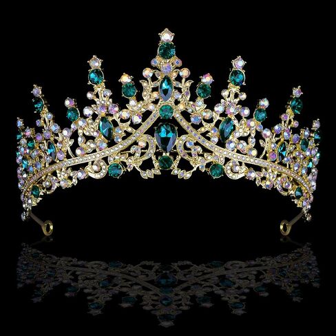 COCIDE Silver Tiara and Crown for Women Crystal Queen Crowns Rhinestone Princess Tiaras for Girl Bride Wedding Hair Accessories for Bridal Birthday Party Prom Halloween Cos-play Costume Christmas in Kuwait