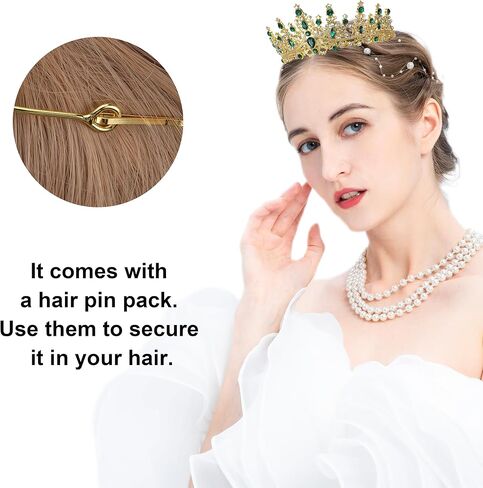 COCIDE Silver Tiara and Crown for Women Crystal Queen Crowns Rhinestone Princess Tiaras for Girl Bride Wedding Hair Accessories for Bridal Birthday Party Prom Halloween Cos-play Costume Christmas in Kuwait