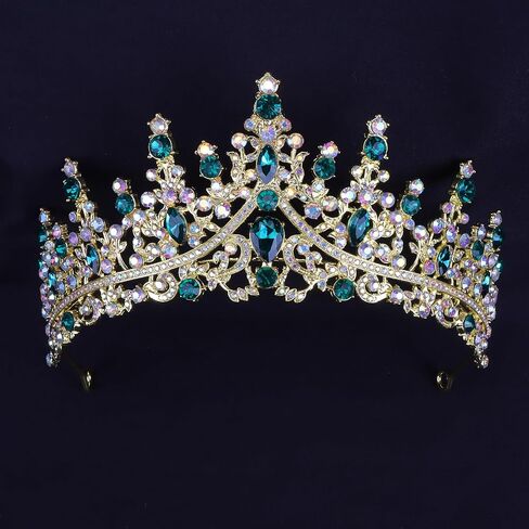 COCIDE Silver Tiara and Crown for Women Crystal Queen Crowns Rhinestone Princess Tiaras for Girl Bride Wedding Hair Accessories for Bridal Birthday Party Prom Halloween Cos-play Costume Christmas in Kuwait