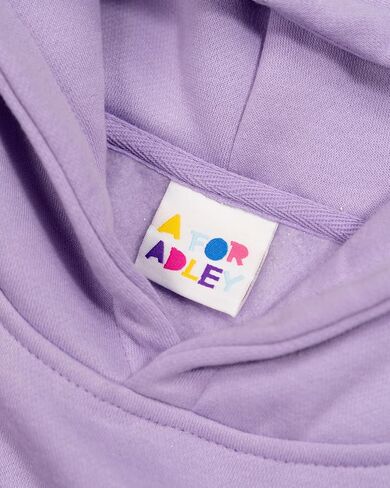 A FOR ADLEY BFF Hoodie Stylized With the Rainbow Logo, Used To Show Off Your Love of Adley and Her YouTube Videos in Saudi Arabia