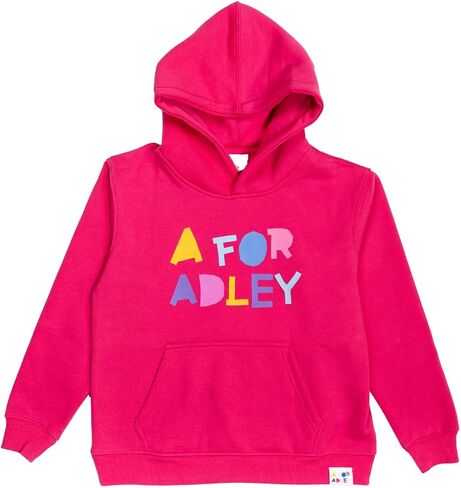 A FOR ADLEY BFF Hoodie Stylized With the Rainbow Logo, Used To Show Off Your Love of Adley and Her YouTube Videos in Saudi Arabia