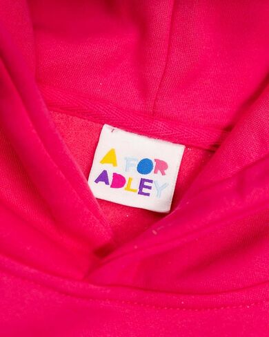 A FOR ADLEY BFF Hoodie Stylized With the Rainbow Logo, Used To Show Off Your Love of Adley and Her YouTube Videos in Saudi Arabia