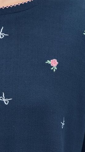 PJ Salvage Women's Rose Pajama Top in Saudi Arabia