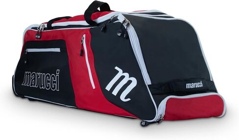 Marucci - STOCKADE Wheeled Bag White/Navy Blue (MBSTCKWB-W/NB) in Saudi Arabia