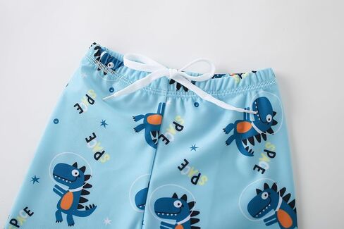 AIWUHE Toddler Boys Swimsuit Two Piece Rash Guard Shirt + Trunks Set Long Sleeve Swim Set Sunsuit Swimwear Bathing Suit 2-7Y in Saudi Arabia