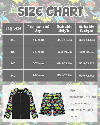 Boys Two Piece Rash Guard Swimsuits Long Sleeve Zipper Swim Shirt and Trunks Bathing Suit Swimwear Set in Saudi Arabia