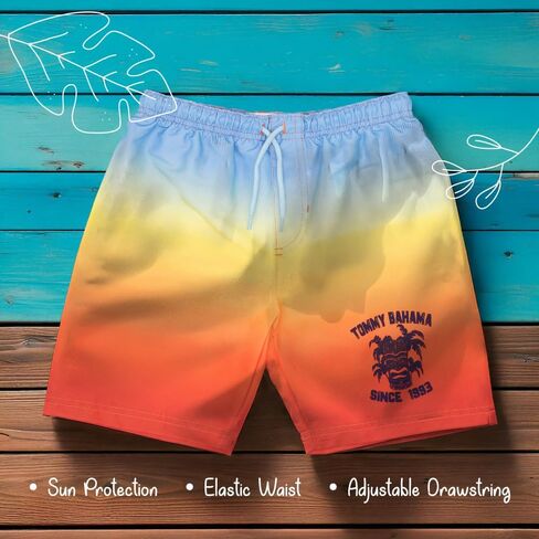 مجموعة ملابس السباحة من Tommy Bahama Boy من قطعتين ، و Guard Guard & Swim Trunks 2-Pack Bundle للأطفال والمراهقين in Kuwait