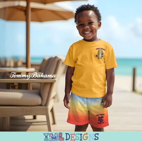 مجموعة ملابس السباحة من Tommy Bahama Boy من قطعتين ، و Guard Guard & Swim Trunks 2-Pack Bundle للأطفال والمراهقين in Kuwait