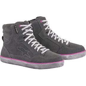 Alpinestars Women's Stella J-6 Riding Riding Shoes (7.5) (رمادي/وردي)