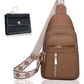 2025 Crossbody Bag,Travel Small Sling Bag Crossbody Bags for Women-Vegan Leather Fanny Pack Crossbody Bags for Women