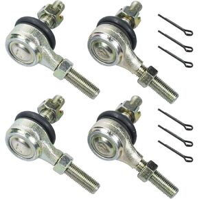 10mm x 12mm Left Right Tie Rod Ball Joint for 50cc 70cc 90cc 110cc 125cc Tao Tao Coolster Baja Kazuma Roketa 4 Wheeler ATV Quad Go Cart Kart Pit Dirt Bike Moped Scooter Part Heavy Duty