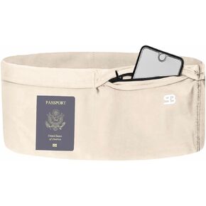 StashBandz Running Belt for Women & Men – Money Belt with 4 Large Secure Pockets (1 Zippered) | Fanny Pack & Phone Holder for Running, Travel, Hiking, and Workouts