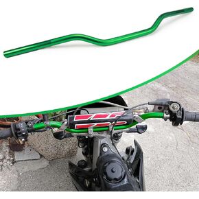 7/8 "22mm دراجة نارية المقود مقهى المقهى المقود المقود العالمي Low Rise Bar لـ CRF KXF KLX DRZ KX RM YZ SX EXC XC 65 85 125 250 300 450 Dirt Bike Motocross ATV ، Black