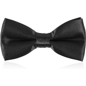 Satin Bow Ties for Boys Kids Toddler Baby Pretied Bowties for Prom Event Wedding, Multi Color in Saudi Arabia
