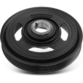 A-Premium Engine Harmonic Balancer Pulley Compatible with Honda Accord 08-17, Pilot 09-20, Odyssey 08-20, Ridgeline 09-14 17-20, Passport 19-20 & Acura MDX, RDX, TLX, TSX, TL, RLX, ZDX, RL, SOHC 3.5L