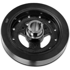 A-Premium Engine Harmonic Balancer Pulley Compatible with Chevrolet Impala, Tahoe, Camaro, Blazer, El Camino, C10, C1500, C20, C2500 Suburban, C30 Pickup & GMC Jimmy, K15/K1500 Pickup & More