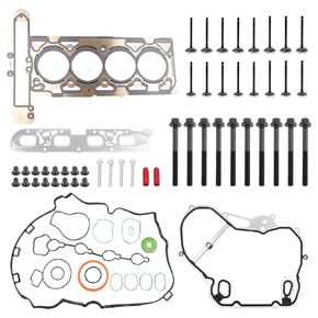 IV323 EV314 2.4L Engine Head Gasket Set, 2.4 Rebuild Headgasket Kit Compatible with 2010-2013 Chevrolet Equinox Captiva Sport Buick Lacrosse Verano GMC Terrain, Replace# HS26466PT S72196