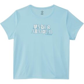Under Armour Girls Tech Wordmark Short Sleeve T-Shirt