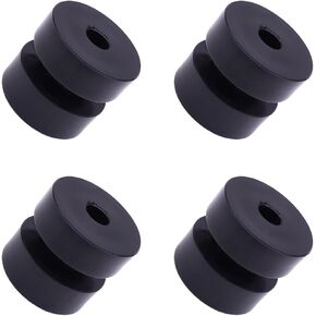 4 Piece Set Exhaust Bracket Bushings Fits Peterbilt (Polyurethane Bushing)