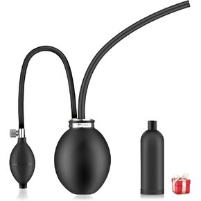 Universal Easy Intake Adapter for Smoke Machine Automotive, Inflatable Air Bladder for 12V Vehicle Pipes Fuel Leakage Detector Diagnositc Tester