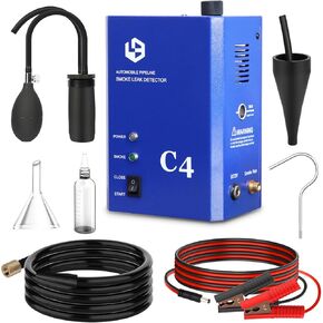 Hipytupa Smoke Machine Convector Automotive Automotive-اختبار تسرب عالي الدقة للفراغ والوقود والعادم في السيارات والشاحنات والدراجات النارية ، كاشف تسرب الدخان 12 فولت DC لنظام الأنابيب