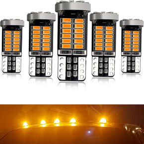 مصابيح LED Srow Srow Cab Lights for Ford 1999-Up F150 ، 2000-Up F250 F350 F450 F550 Super Duty Amber LED UP أعلى مصابيح التخليص المصابيح