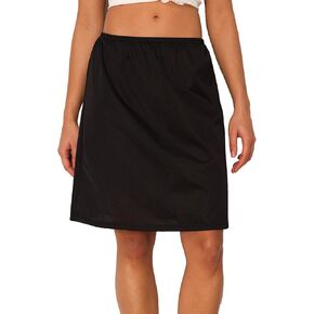 Women's Nylon Half Slips for Under Dresses Anti-Static Underskirt