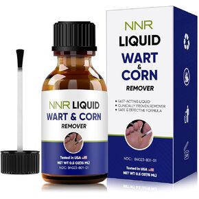 NNR Liquid Wart Corn Remover, Fast Acting Plantar Wart Common Wart Flat Wart Corn Removal for Feet Toes Finger and Hand, Salicylic Acid -m1