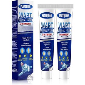 Skin Tag Remover, Wart Remover, Fast Action Wart Gel Maximum Strength Cream with Salicylic Acid - 2 Pack Fast-Acting Wart Cream Freeze Off Designed for Warts.(Bule)-2 Pack