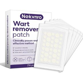 Wart Remover Patches - Skin Care Patches for Wart Removal, Gentle & Effective for All Skin Types (216pcs)