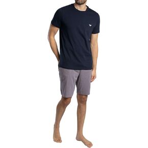 Emporio Armani Men's Endurance Cotton Pajama Short and Tee Set