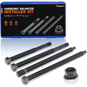 27306 ARM Long Arm Harmonic Balancer Kit for Ford/GM/Chrysler/Dodge ، 5pcs pulner/instraler set