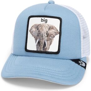 Goorin Bros. The Farm Unisex Kids Trucker Hat, Light Blue (So Big), One Size