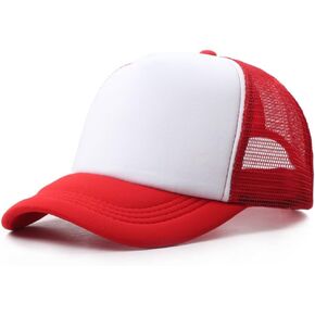 Kid's Youth Structured Foam Mesh Trucker Cap Adjustable Toddler Baseball Hat for Outdoor 2-6T