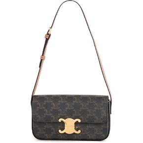 Celine Women's Pre-Loved Claude Shoulder Bag, Triomphe Canvas