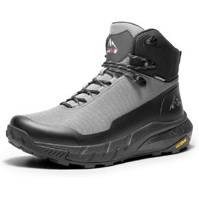 Nortiv 8 Men's Mid's Mid Waterproof Boots Outdoor Lightweight Breatable Camping Mountaining Shoes Hydrotrek in Kuwait