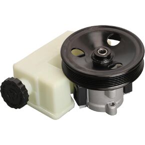 20-64610 Power Steering Pump with Pulley, Compatible With Jeep Liberty 2002-2006 For V6-3.7L Only, Replace # 96-64610 52088710AA 52088710AD 53013493AA 4892371AA 733-75141