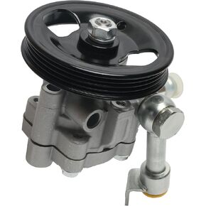 21-5407 Power Steering Pump with Pulley Fit for Nissan Maxima V6 3.5L 2004-2008, Fit for Nissan Alitima V6 3.5L 2002-2006, Fit for Nissan Quest V6 3.5L 2004-2009, Replace #96-5407 49110-7Y000