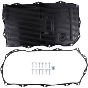 ApplianPar Transmission Oil Pan with Gasket for BMW 228i 320i 328i 335i 528i 530i 550i X3 X4 X5 X6 Jaguar XJ XF