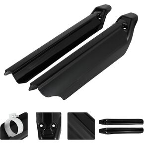غطاء حارس الشوكة الأمامي لـ Hawk 250 ، حذاء PP Plastic Shock Assorber Protector Fool for Hawk 250-Black