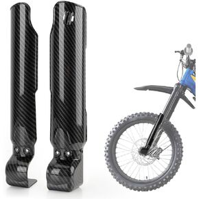 غطاء الشوكة الأمامية لـ Surron ، Psler Carbon Pattern Pattern Front Fork Fork Protection for Surron Light Bee X/S/LBX Segway X260 X160 Electric Dirt Bike