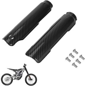حارس تغطية شوكة Fender لـ Surron Sur Ron Light Bee X/S الدراجة الأوساخ الكهربائية أسود
